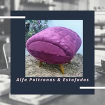Pulf Violeta Suede Veludado