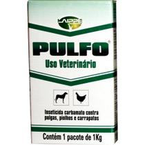 Pulfo Inseticida Laippe Carrapaticida Piolhicida Pulguicida 1Kg