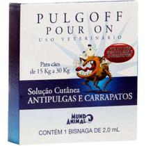 Pulgoff Solução Pour-On 2Ml Até 30Kg