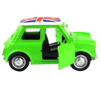 Pull Back Car Toy Alloy, escala 1:36 com música e luz de 10 cm