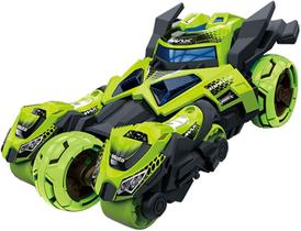 Pull Back Cars Toys, Pull Back Vehicles Moto Launcher Toy Die-cast 3 em 1 Catapult Race Trinity Chariot (Verde)