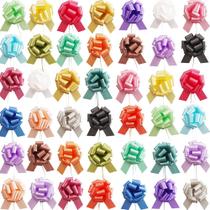 Pull Bows HQJAXJ Christmas 42 peças, 15 cm, 21 cores, laço de presente Pull Bows HQJAXJ Christmas 42 peças, 15 cm, 21 cores, laço de presente