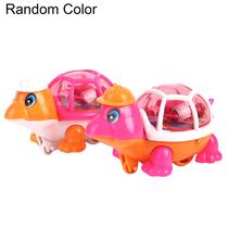 Pull String Toy Creative Led Light Up Moving Tortoise