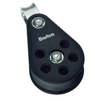 Pulley Block Barton Fixed Eye, tamanho 5, 54 mm, rolamento liso