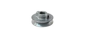 Pulley Chicago Die Casting 6 cm de zinco com ranhura em V única Pulley Chicago Die Casting 6 cm de zinco com ranhura em V única