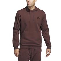 Pulôver com capuz adidas Coze de 3 listras para homem Shadow Brown