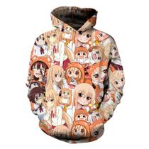 Pulôver de anime com estampa 3D Himoutos Umaruchans