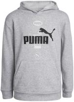 Pulôver de lã PUMA para meninos Athletic Performance tamanho 8 Pulôver de lã PUMA para meninos Athletic Performance tamanho 8