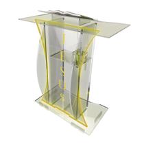 Pulpito Acrilico Resistente Bonito 8mm Led e Gravação para Igreja para Empresa Pulpito Acrilico Resistente Bonito 8mm Led e Gravação para Igreja para Empresa