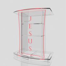 Púlpito Bonito Resistente com Led, Gravação Igreja e Empresas Púlpito Bonito Resistente com Led, Gravação Igreja e Empresas