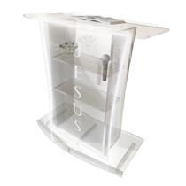 Púlpito Bonito Resistente com Led, Gravação Igreja e Empresas