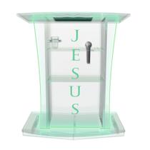 Púlpito Bonito Resistente com Led, Gravação Igreja e Empresas