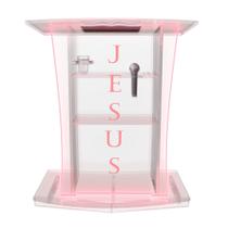 Púlpito Bonito Resistente com Led, Gravação Igreja e Empresas