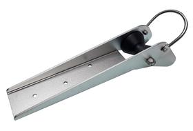 Púlpito Carrinho Proa Lançador Âncora Inox Roldana 46cm