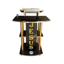 pulpito de madeira para igrejas e palestras com led colorida pulpito de madeira para igrejas e palestras com led colorida