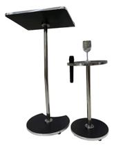 Pulpito hillsong com tubo inox super atualizado e sofisticado para igrejas e palestras Pulpito hillsong com tubo inox super atualizado e sofisticado para igrejas e palestras