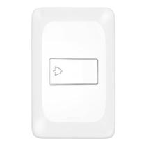 Pulsador Campainha 2 Ampères 250 Volts 4x2 - Lgx040 - Pial Pulsador Campainha 2a 250v 4x2 Pial Pop - Lgx040 - Pial Pulsador Campainha 2 Ampères 250 Volts 4x2 - Lgx040 - Pial Pulsador Campainha 2a 250v 4x2 Pial Pop - Lgx040 - Pial