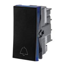 Pulsador Campainha 2A 250V B.automatico 1M Preta 611012PT Pulsador Campainha 2A 250V B.automatico 1M Preta 611012PT