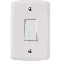 Pulsador campainha (tampa+ modulo) 10a/250v lux2 tramontina