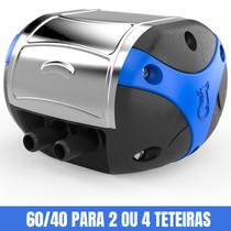 Pulsador de Ordenha Ordenhadeira Inox Gimenez 60/40 Pneumático 2 ou 4 Teteiras