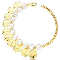 Pulseira 10 mandamentos de pérolas Pulseira 10 mandamentos de pérolas