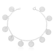 Pulseira 10 Mandamentos Prata 925 10mm