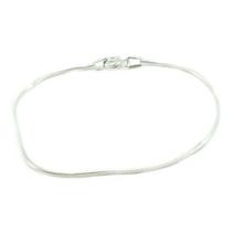 Pulseira 15cm Prata Legitima 925 Fina Rabo De Rato Pulseira 15cm Prata Legitima 925 Fina Rabo De Rato