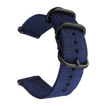 Pulseira 20mm Nylon Force Para Relógio Smartwatch com Pinos - Poolsy
