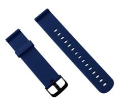 Pulseira 20mm Silicone Soft p/ Relógio Smartwatch com Pinos