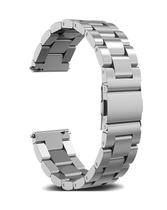 Pulseira 22mm Aço Inox Compatível Amazfit Bip 5 Ultra Large