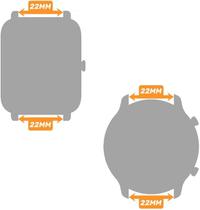 Pulseira 22mm Compativel com GTR4 GTR 4 GTR 3 GTR 3 Pro GTR 2 GTR 2e Redmi Watch 5 Lite Watch 5 Active