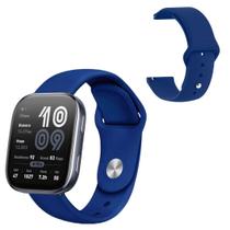 Pulseira 22mm fecho pino para Amazfit Bip 6 - 100% silicone