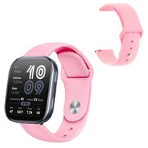 Pulseira 22mm fecho pino para Amazfit Bip 6 - 100% silicone