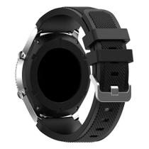 Pulseira 22mm Silicone Confort p/ Relógio Smartwatch C/ Pino