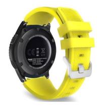 Pulseira 22mm Silicone Confort p/ Relógio Smartwatch C/ Pino