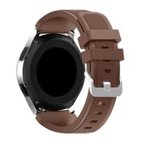 Pulseira 22Mm Silicone Confort Relógio Smartwatch Com Pino
