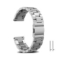 Pulseira 24mm Aço Inox Compatível com TicWatch Pro 5 Enduro