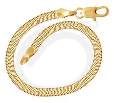 Pulseira 3.0 Cobra Dourada 18cm