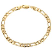 Pulseira 3x1 Banhada a Ouro Fecho gaveta 3 por1 Dourada Aço