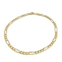 Pulseira 3x1 Grumet Em Ouro 18k Bracelete Masculino