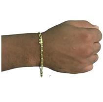 Pulseira 4mm Quina moderna e estiloso Joias maciças