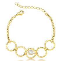 Pulseira 5 circulos e 1 ponto de luz Pulseira 5 circulos e 1 ponto de luz