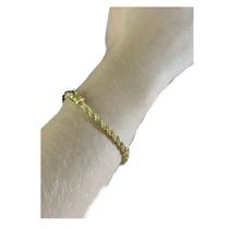 Pulseira 5mm elo baiano Joias maciças Pulseira 5mm elo baiano Joias maciças