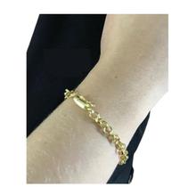 Pulseira 6mm elo português de qualidade Joias maciças