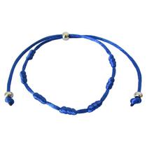 Pulseira 7 Nós Azul - Paz Interior e Renovação