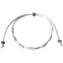 Pulseira 7 Nós Branca - Paz