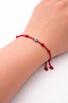 Pulseira 7 Nós com Olho Grego Proteção Espiritual Contra Mau-Olhado Sorte