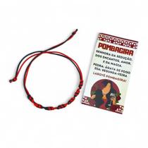 Pulseira 7 Nós para Proteção e Equilíbrio Espiritual Mal Olhado Orixás Umbanda Candomblé