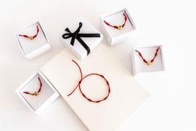 Pulseira 7 nós personalizada com a Inicial Pulseira:7nos