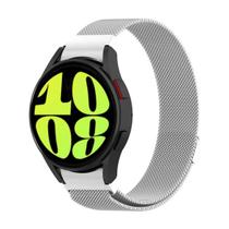 Pulseira Aço Fecho Magnético Para Galaxy Watch6 44mm